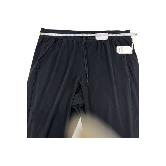 Stylus Womens 3X Mid Rise Jogger Black 4 Way Stretch Feather Weight Quick Dri - Picture 6 of 9